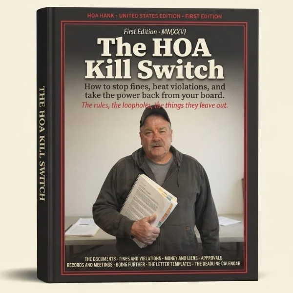The HOA Kill Switch by HOA Hank